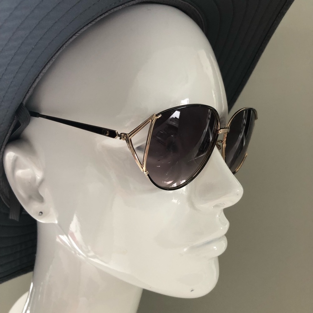 Vintage Valentino Garavani 5417 A Sunglasses Gold Frames 61[]14 135 Mint